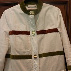 Tory Burch Cadyn Jacket Coat Size 10 excellent con